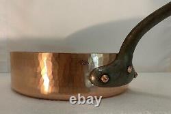 VTG E Dehillerin Paris France Copper Sauté Pan With Lid-12 3.2 MM 14.4 LBS