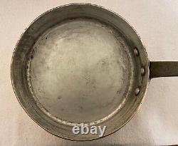 VTG E Dehillerin Paris France Copper Sauté Pan With Lid-12 3.2 MM 14.4 LBS