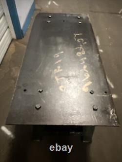 VTG Heavy Duty Industrial Cast Iron Legs/Steel Top Machine Shop Table. 437Lbs