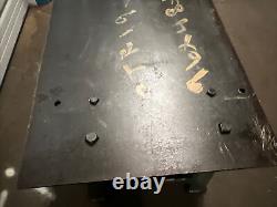 VTG Heavy Duty Industrial Cast Iron Legs/Steel Top Machine Shop Table. 437Lbs