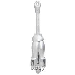 VidaXL Folding Anchor Silver 13.2 lb Hot Dip Galvanized Cast Iron