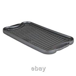 Viking Culinary Viking Cast Iron 20 inch Reversable Grill/Griddle Pan, Pre-Seaso