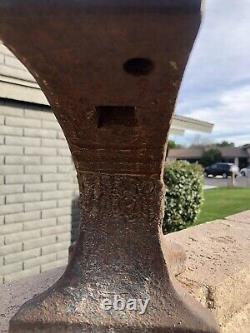 Vintage 73 LB Pound Anvil USA MADE iron Cast Heavy Duty! Good Condition