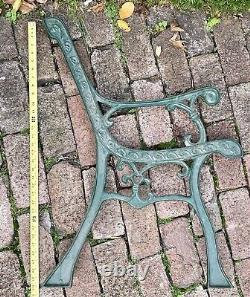 Vintage / Antique VICTORIAN EAGLE STYLE GARDEN BENCH Cast Iron Project