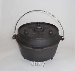 Vintage Camp Chef Cast Iron ULTIMATE Dutch Oven Roaster Convection Smoker Grill