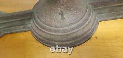 Vintage Cast Iron Balance Scale No 1 with Tray & Weights