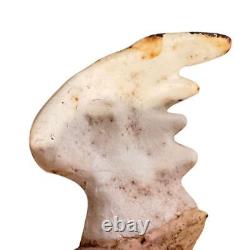 Vintage Cast Iron Flying Pig Folk Art Farmhouse Decor Spotted 13lbs 12x6 70's