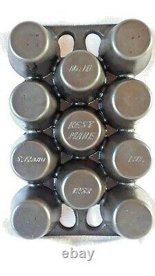 Vintage Cast Iron Muffin Pan By Sears & Roebuck #10 (1253) 11 Cups