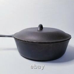 Vintage Cast Iron Wagner Ware Sidney O chicken fryer skillet 1088 lid 10 8G 3x10