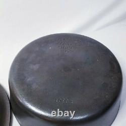 Vintage Cast Iron Wagner Ware Sidney O chicken fryer skillet 1088 lid 10 8G 3x10