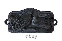 Vintage Cast Iron doves pan Doves mold baking pan (# 14534)