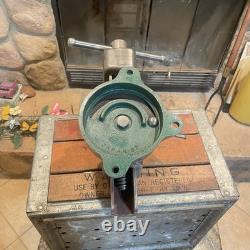 Vintage Craftsman Swivel Anvil Bench Vise 5 Jaws WithPipe Grips, Cast Iron, 36 LBS