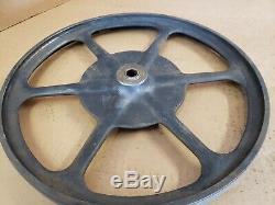 Vintage Delta Rockwell Milwaukee 14 Band Saw CAST IRON Wheels LBS-91 LBS-92