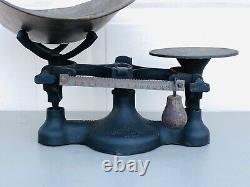 Vintage Detecto Cast Iron Balance Scale No 2 Made New York 10 Lbs Capacity