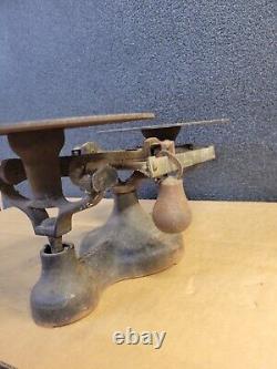 Vintage Detecto Cast Iron Balance Scale No 2 Made New York 10 Lbs Capacity