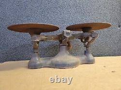 Vintage Detecto Cast Iron Balance Scale No 2 Made New York 10 Lbs Capacity