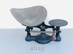 Vintage Detecto Cast Iron Balance Scale No 2 Made New York 10 Lbs Capacity