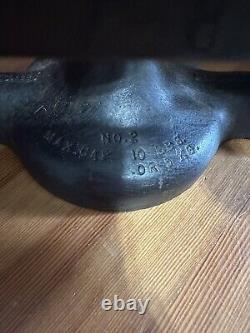 Vintage Detecto Cast Iron Balance Scale No 2 Made New York 10 Lbs Capacity Read