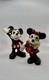 Vintage Disney Mickey & Minnie Mouse Cast Iron Coin Banks 11 Lbs 9collectible