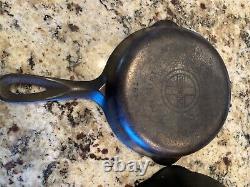Vintage GRISWOLD Cast Iron SKILLETS #3, 6 and 8. Great condition
