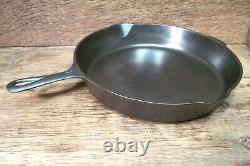 Vintage Griswold Big Block Logo Cast Iron Skillet # 12 719 Inset Heat Ring Vguc