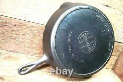 Vintage Griswold Big Block Logo Cast Iron Skillet # 12 719 Inset Heat Ring Vguc