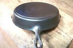 Vintage Griswold Big Block Logo Cast Iron Skillet # 12 719 Inset Heat Ring Vguc