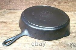 Vintage Griswold Big Block Logo Cast Iron Skillet # 12 719 Inset Heat Ring Vguc