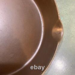 Vintage Griswold Cast Iron Chrome/Nickel Plate #8 704 B Level Cleaned/Seasoned