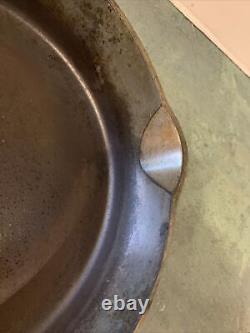 Vintage Griswold Cast Iron Chrome Plated #8 704 S Level Cleaned/Seasoned