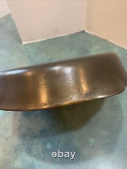 Vintage Griswold Cast Iron Nickel Plated #8 704 P Level Cleaned/Seasoned