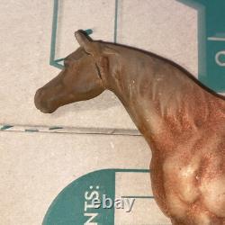 Vintage Horse Doorstop Cast Iron 3lbs. 1.1 oz. 10.5 long x 7.5 tall EDW11