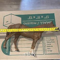 Vintage Horse Doorstop Cast Iron 3lbs. 1.1 oz. 10.5 long x 7.5 tall EDW11