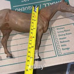 Vintage Horse Doorstop Cast Iron 3lbs. 1.1 oz. 10.5 long x 7.5 tall EDW11