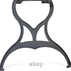 Vintage Industrial Ductile Cast Iron Table Legs Set of 2