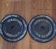Vintage Jowett-era Saxon 20 Lb Plates (pair) Rare Collectible Iron