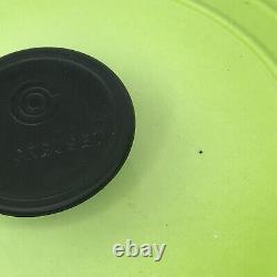 Vintage LE CREUSET 28 Round Dutch Oven Kiwi Green 7.25 Quart Cast Iron Pot & Lid