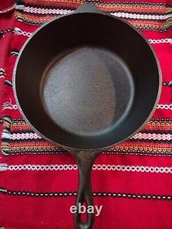 Vintage LODGE #8 Cast Iron CHICKEN FRYER DEEP SKILLET WithLid Restored Sits Flat