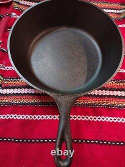 Vintage LODGE #8 Cast Iron CHICKEN FRYER DEEP SKILLET WithLid Restored Sits Flat