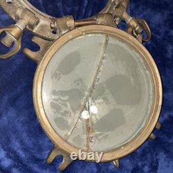 Vintage Large Cast Iron Bronze Brass Port Hole Ship Window 14 30 Lbs