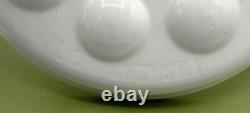 Vintage Le Creuset Escargot Baking dish plate 12 hole Set of 2 Cast Iron Enamel