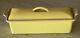 Vintage Le Creuset Yellow Enameled Cast Iron 1 1/2 Qt. Covered Loaf Terrine #28