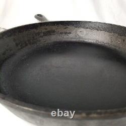 Vintage Lodge #10 Sk D 1 Triple Notch Heat Ring Cast Iron Skillet With LID 12