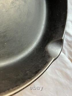 Vintage Lodge Cast Iron Skillet Arch Logo No Notch Raised No 8 Fry Pan Smooth