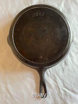 Vintage Lodge Cast Iron Skillet Arch Logo No Notch Raised No 8 Fry Pan Smooth