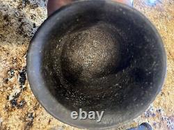 Vintage Mortar Pestle Apothecary Druggist Chemist Medical Cast Iron 11 Lbs