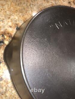 Vintage National #8 Cast Iron Skillet Heat-ring Impeccable Restoration