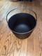 Vintage No. 7 Cast Iron 3 Leg Kettle, Bean Pot, 9-3/8 Dia, Gate Mark