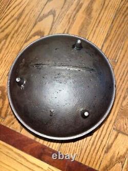 Vintage No. 7 Cast Iron 3 Leg Kettle, Bean Pot, 9-3/8 Dia, Gate Mark