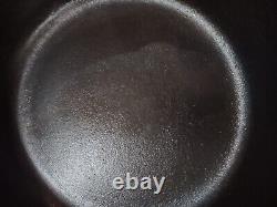 Vintage No. 8 BSR Century Deep Chicken Fryer Skillet Cast Iron with Lid Sits Flat